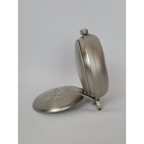 Big Ben Silver Tone Travel Alarm Clock Quartz Running - Picture 4 of 7